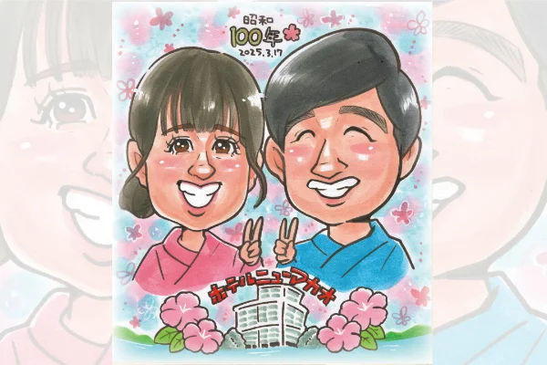 似顔絵ワークショップ