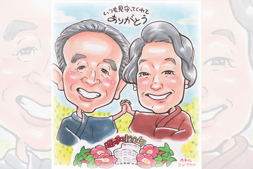 似顔絵ワークショップ