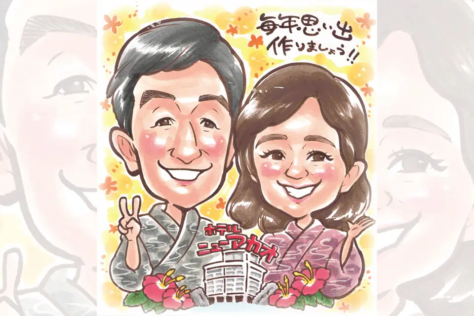 似顔絵ワークショップ