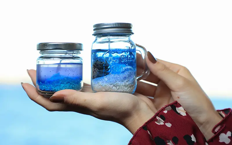 ジェルキャンドル作り