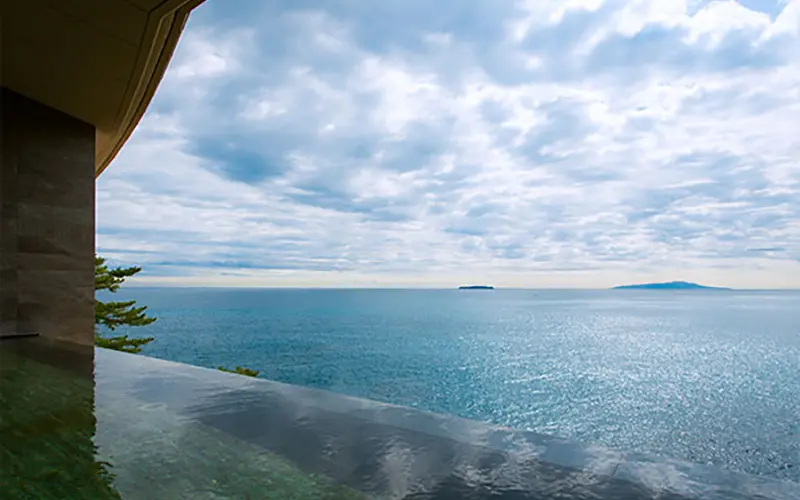 絶景の露天風呂