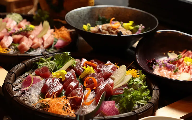 朝食ビュッフェ