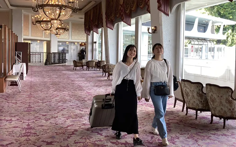 “昭和レトロ”のムードが漂う館内