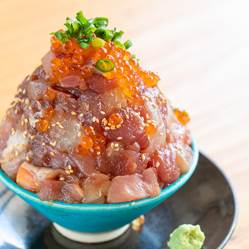 伊豆ならではの海鮮丼