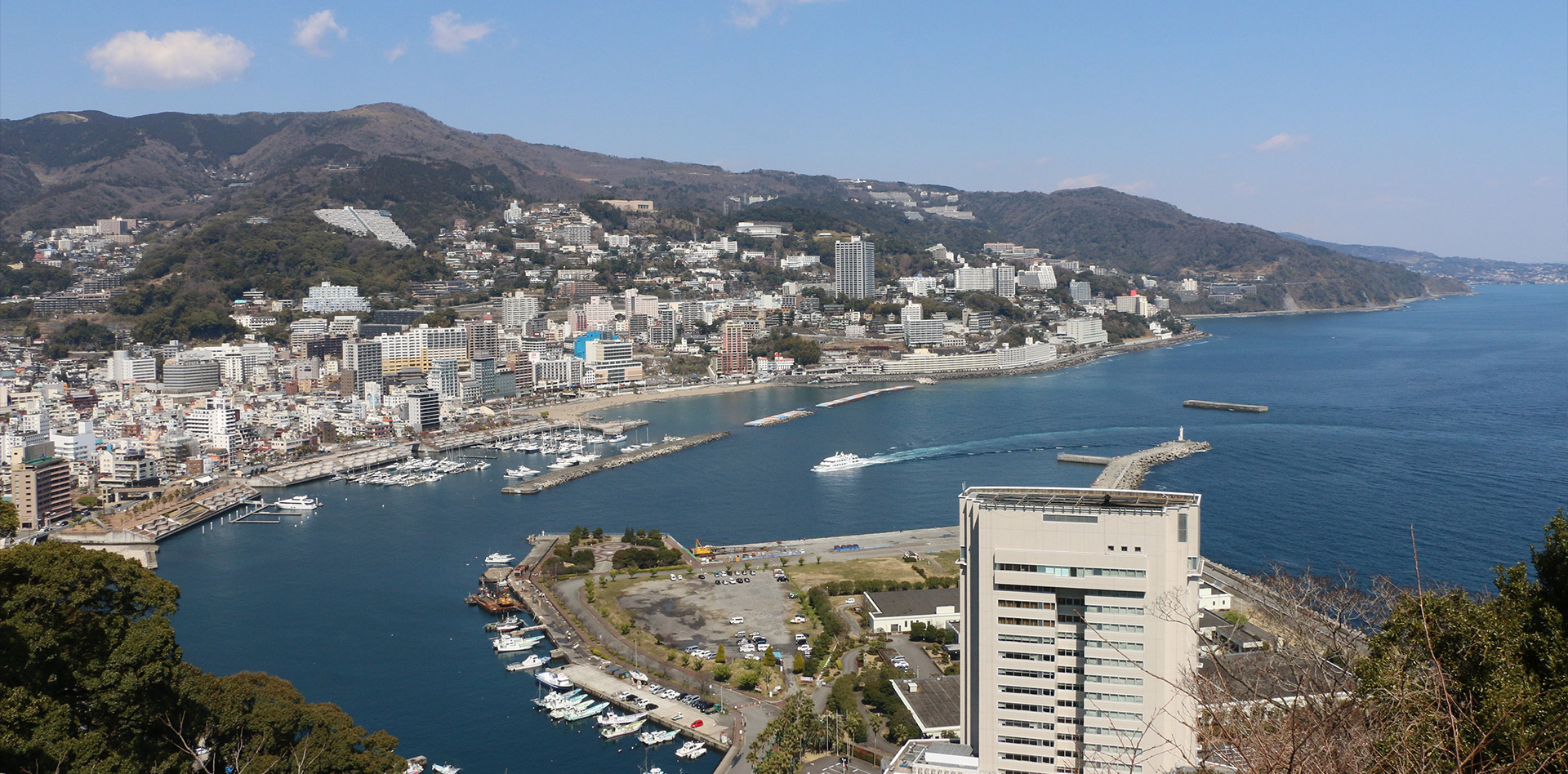 【熱海】絶景の日帰り温泉が楽しめるホテル