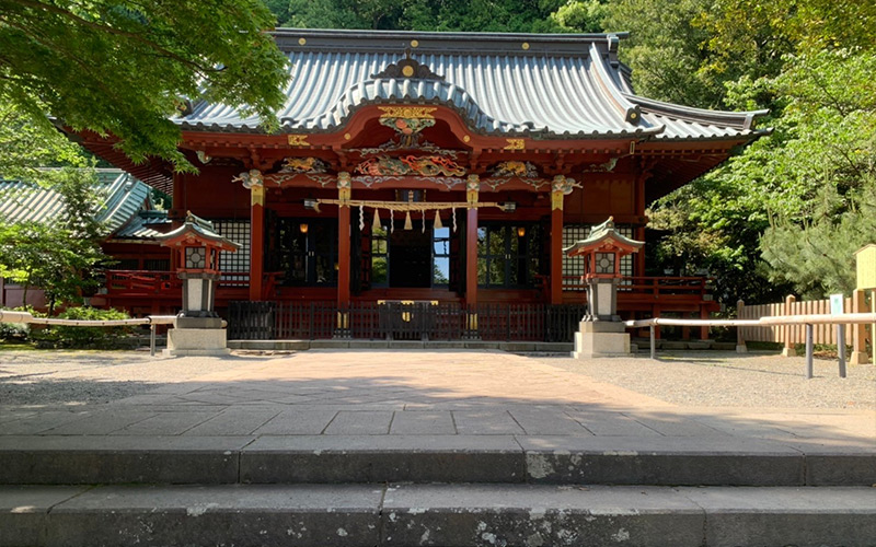 伊豆山神社からの景観