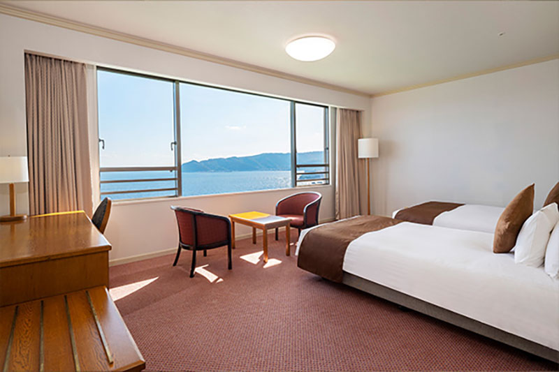 眺望を楽しめる部屋