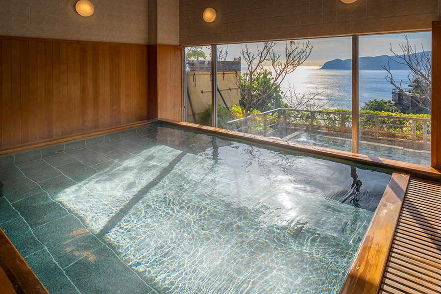 hot springs at Hotel new Akao