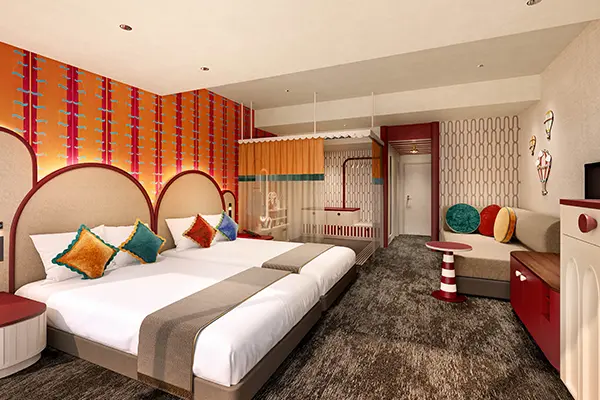 Triple Kids Room