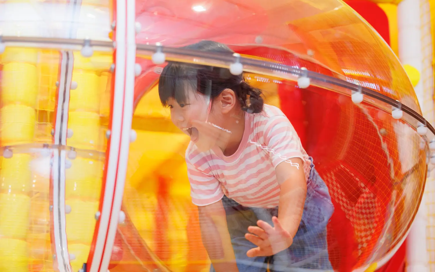 立体遊具エリア