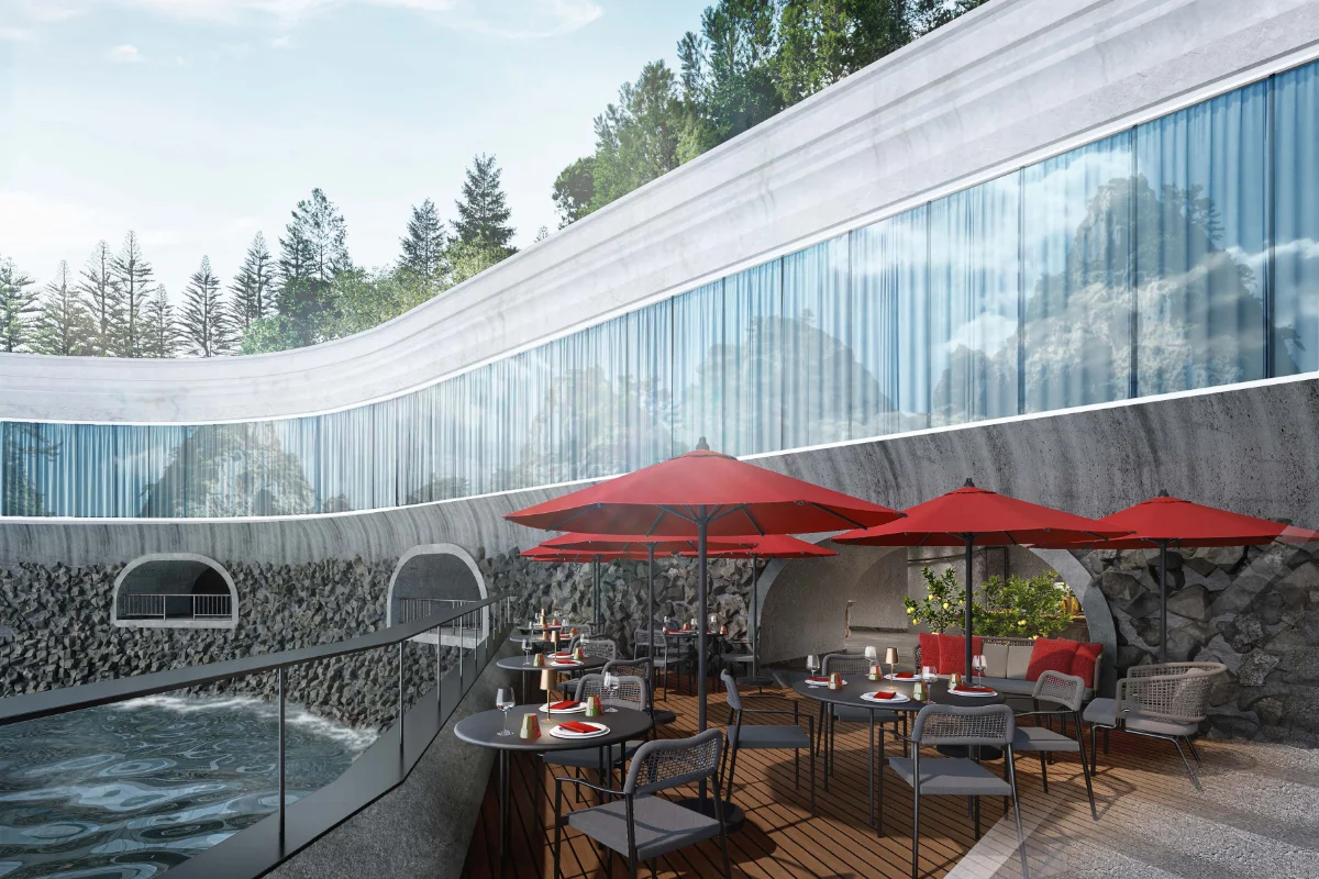 テラスレストラン新設