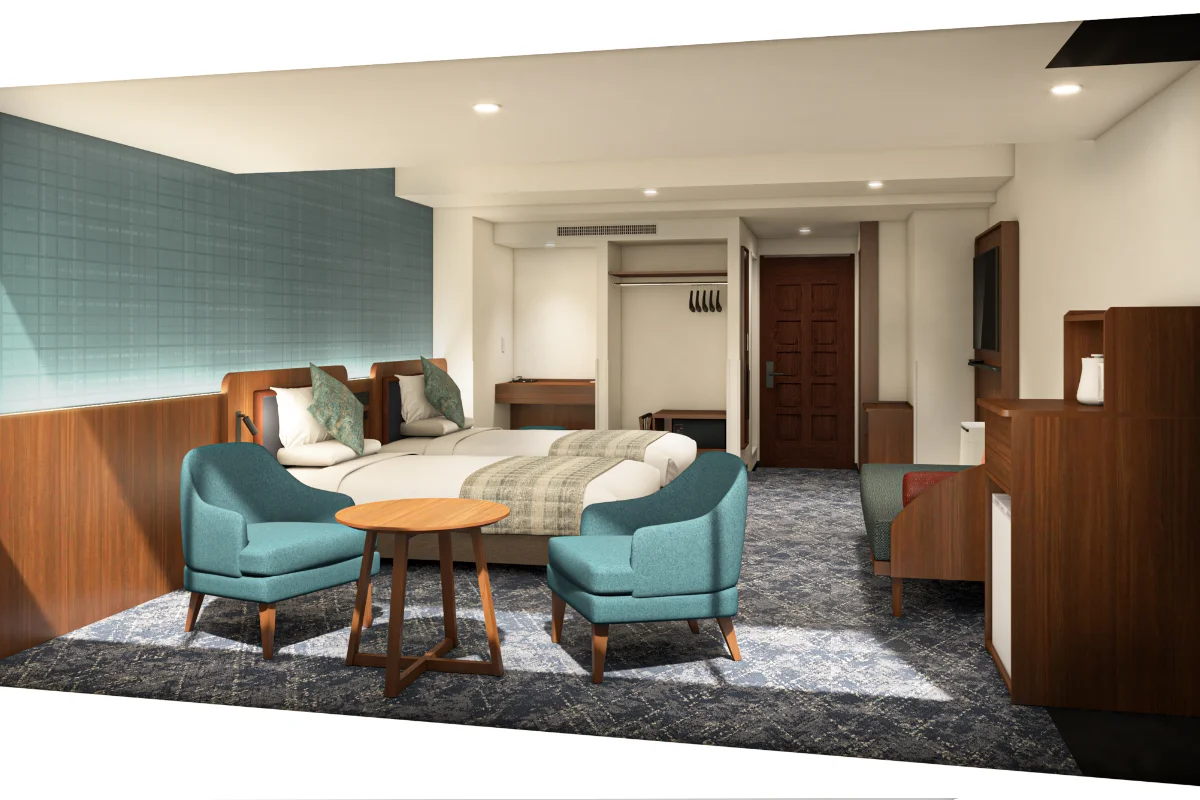 オーシャン・ウイング 客室リニューアル