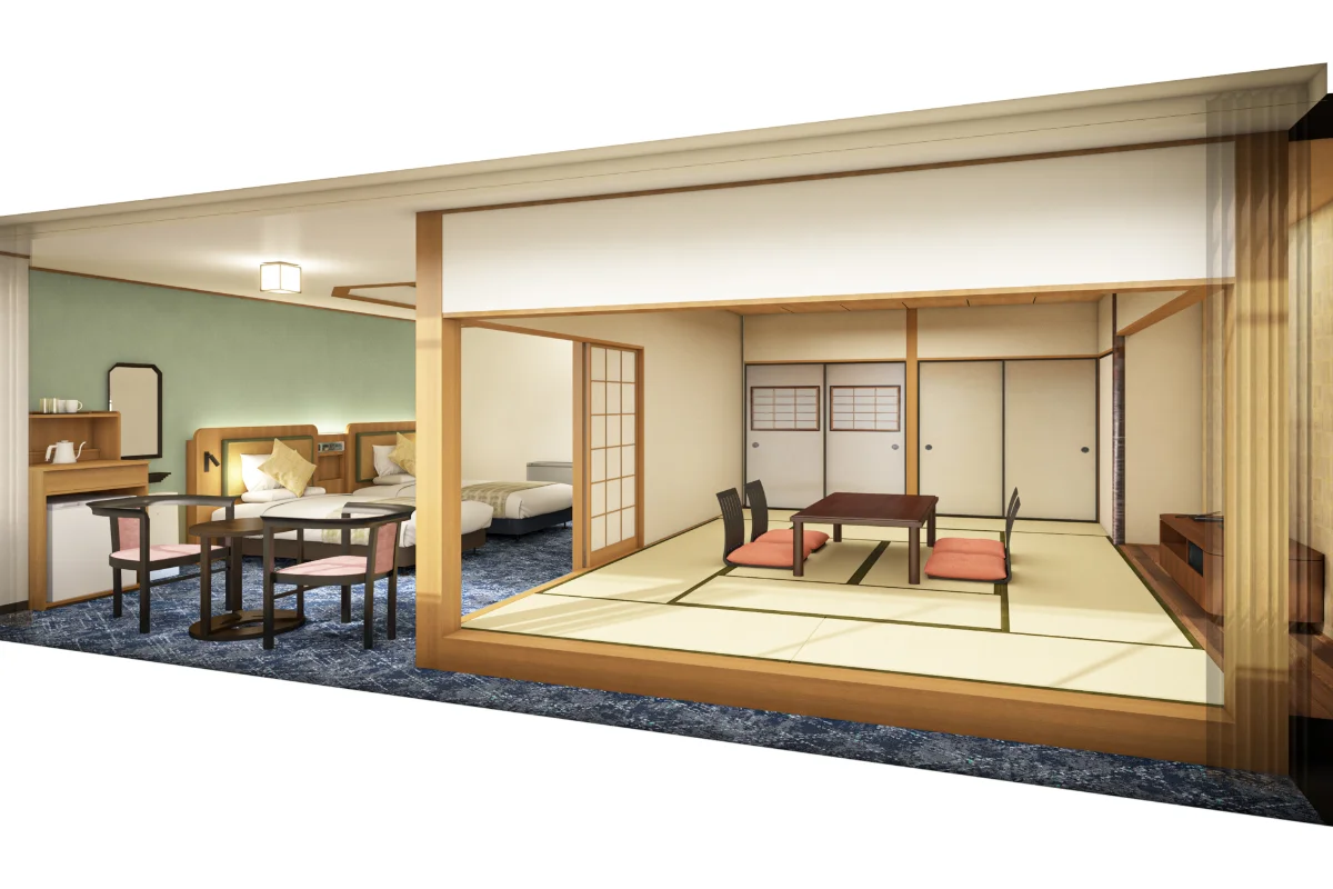 オーシャン・ウイング 客室リニューアル