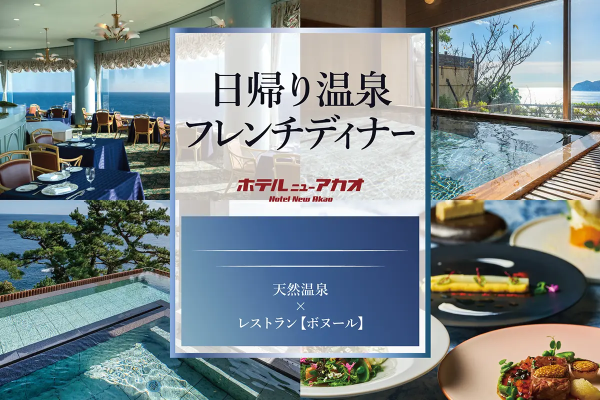 ニューアカオを日帰りで満喫できるプラン