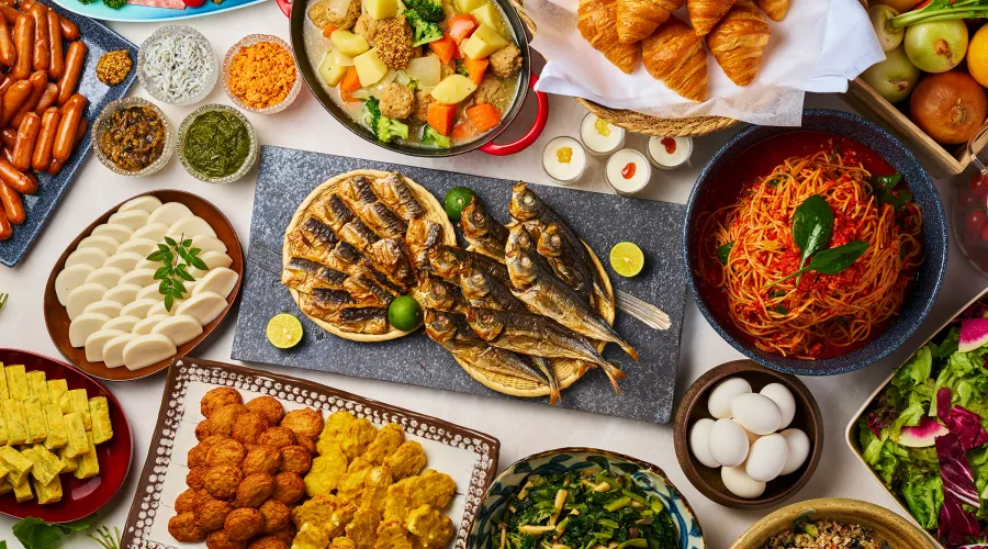 約70種類の豊富なラインナップ