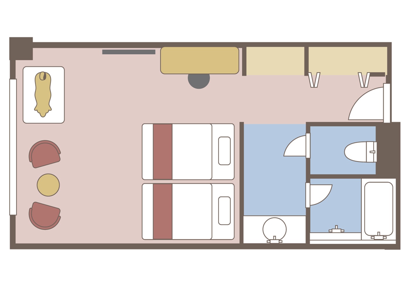 ドッグフレンドリールーム ツイン