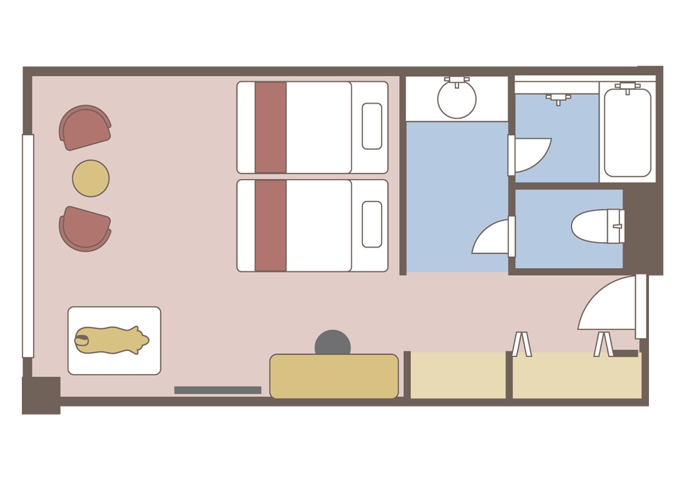 ドッグフレンドリールーム ツイン